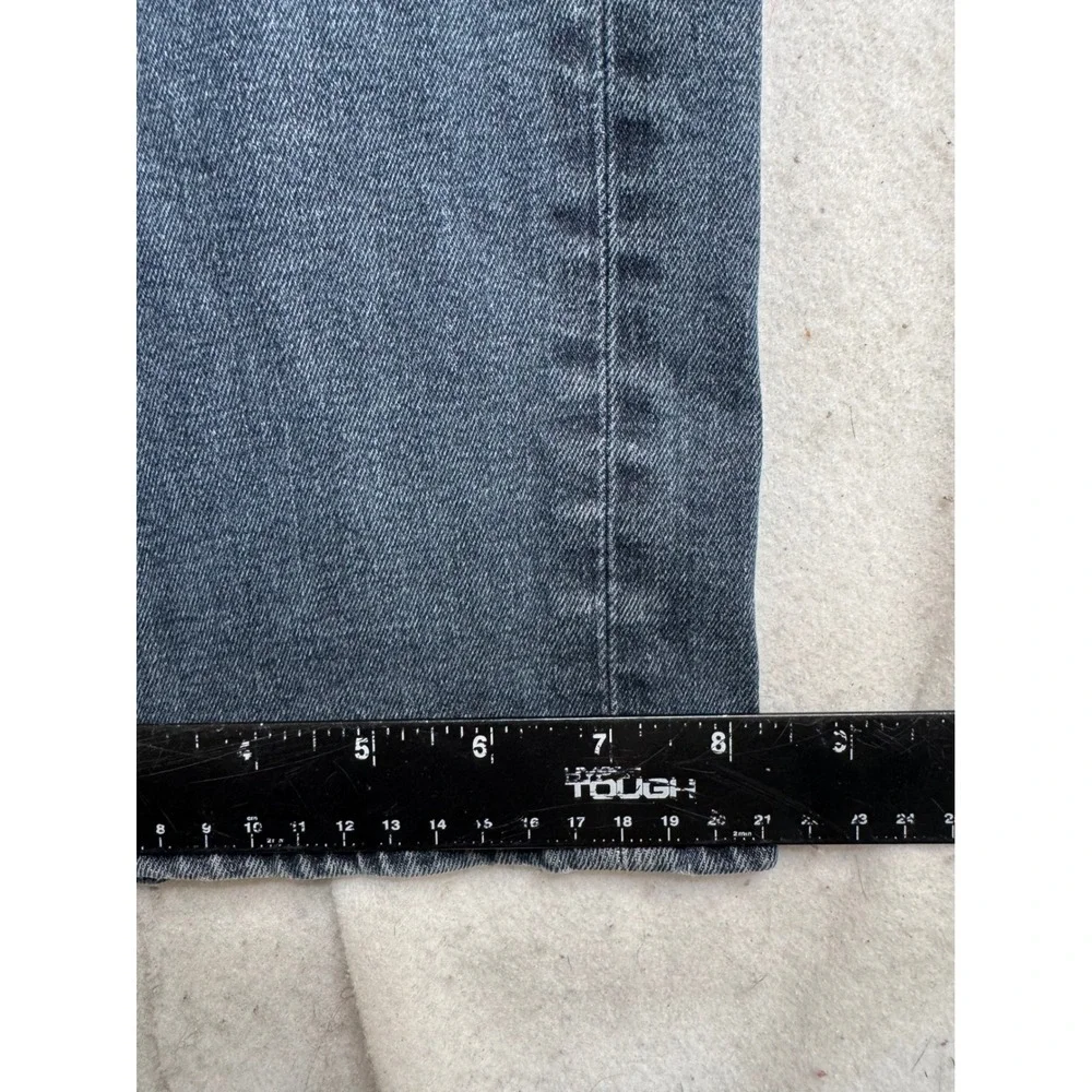 Lee Extreme Motion MVP Jeans Mens 44x29 Straight Fit Tapered Leg Dark Wash Blue